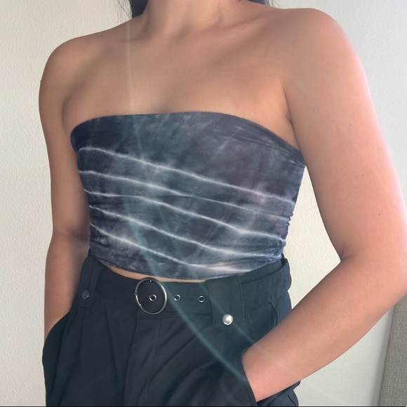 Vintage tie dye tube top - Picture 6 of 12